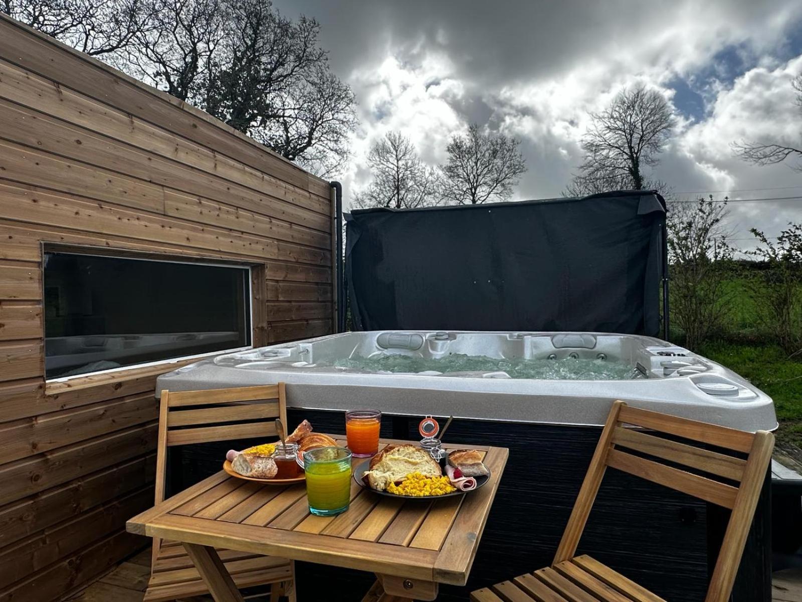 La Cabane D'Emma Spa&Sauna Prive Bannalec Dış mekan fotoğraf