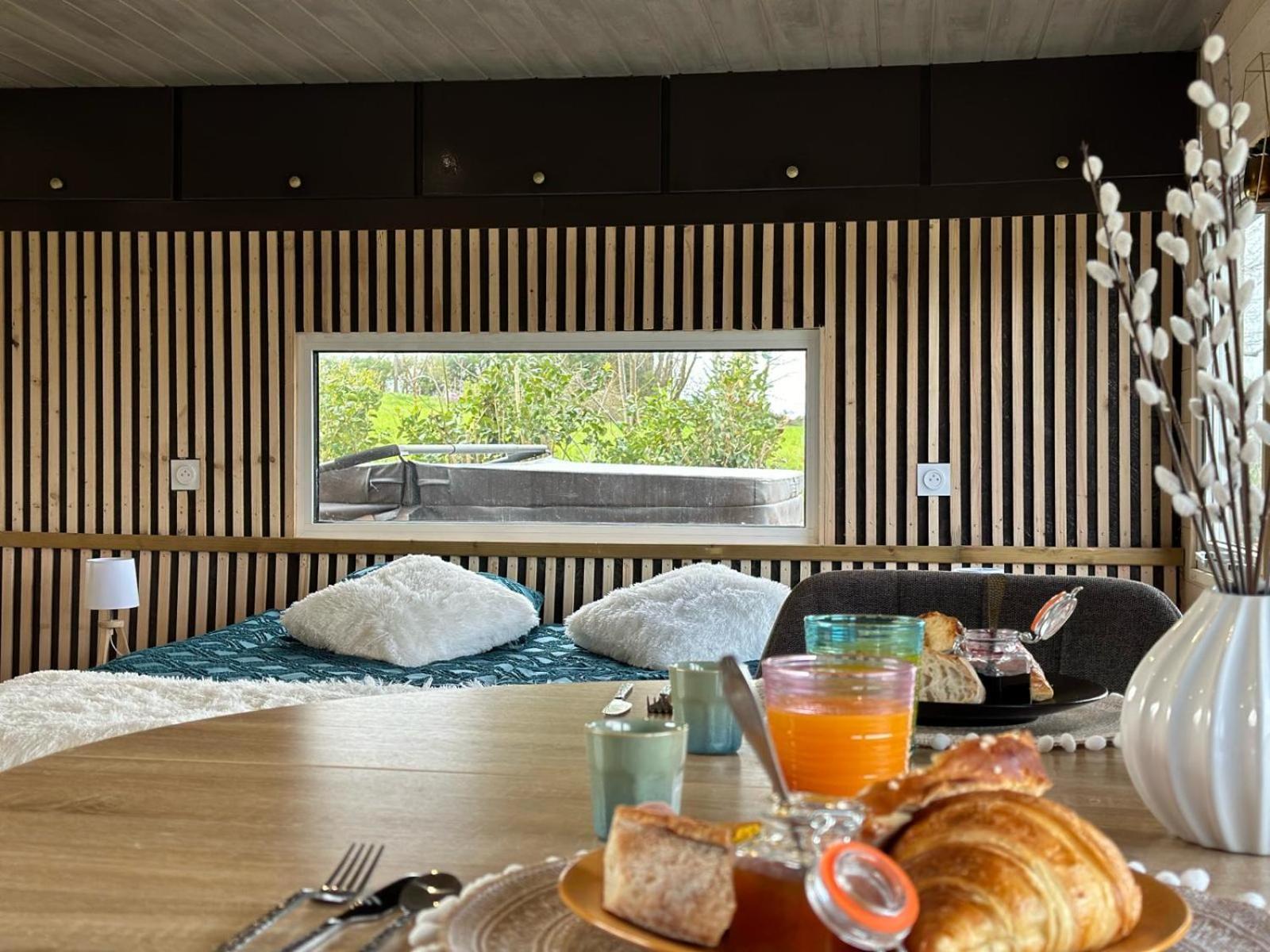 La Cabane D'Emma Spa&Sauna Prive Bannalec Dış mekan fotoğraf