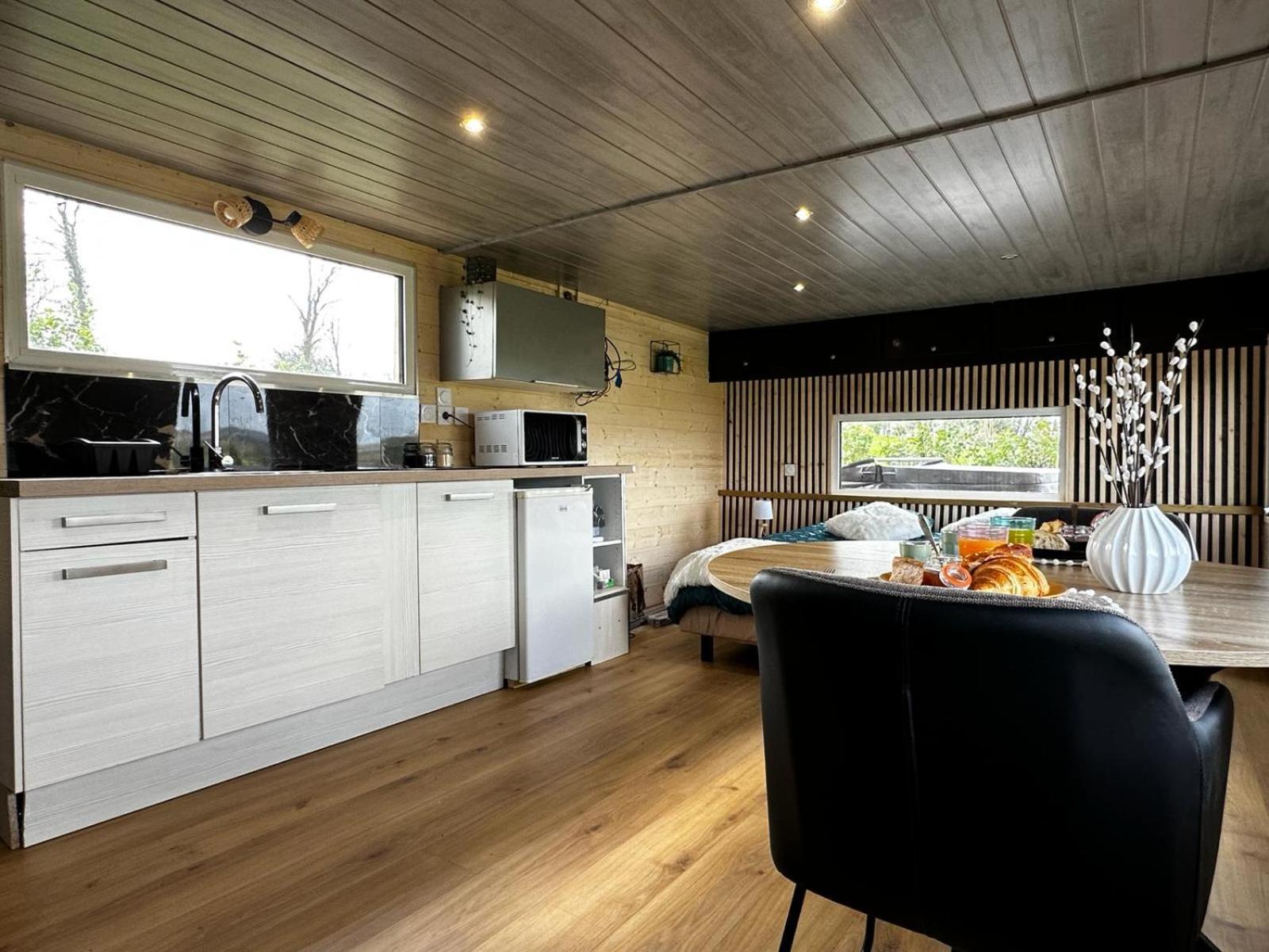 La Cabane D'Emma Spa&Sauna Prive Bannalec Dış mekan fotoğraf