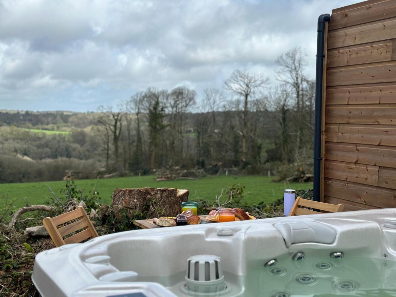 La Cabane D'Emma Spa&Sauna Prive Bannalec Dış mekan fotoğraf